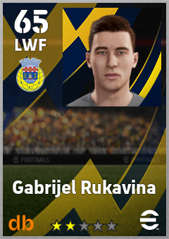 Gabrijel Rukavina — LWF, OVR 65, MAX 65