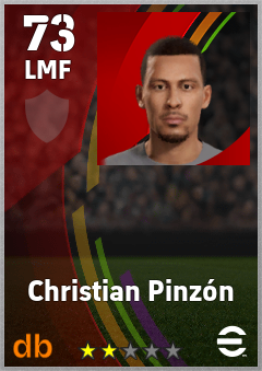 Christian Pinzón eFootball player card