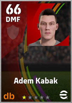 Adem Kabak eFootball player card