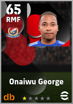 Onaiwu George eFootball player card