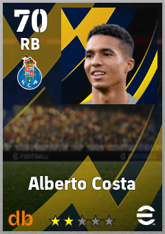 Alberto Costa eFootball player card