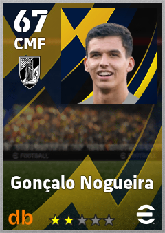 Gonçalo Nogueira — CMF, OVR 67, MAX 67