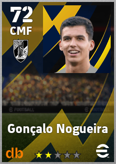 Gonçalo Nogueira — CMF, OVR 72, MAX 72
