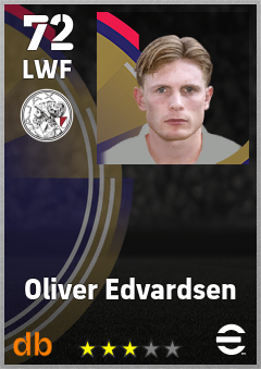 Oliver Edvardsen eFootball player card