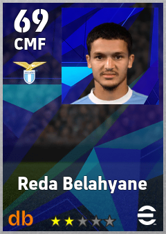 Reda Belahyane eFootball player card