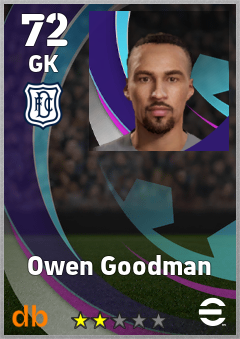 Owen Goodman — GK, OVR 72, MAX 72