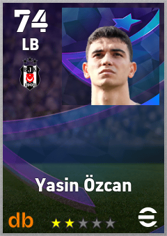 Yasin Özcan — LB, OVR 74, MAX 74