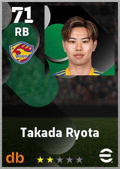 Takada Ryota eFootball player card