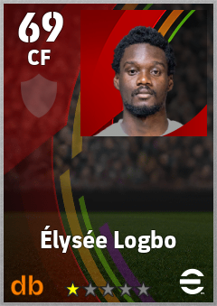 Élysée Logbo — CF, OVR 69, MAX 69