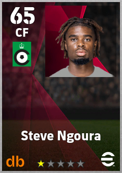 Steve Ngoura — CF, OVR 65, MAX 65