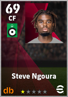 Steve Ngoura eFootball player card