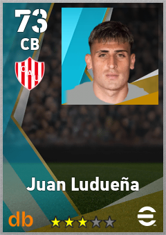 Juan Ludueña — CB, OVR 73, MAX 73