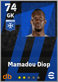 Mamadou Diop eFootball player card