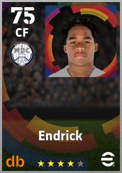 Endrick eFootball player card
