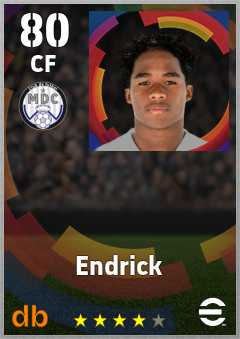 Endrick eFootball player card