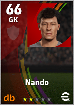 Nando eFootball player card