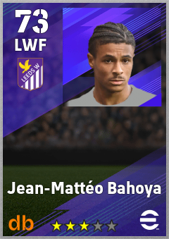 Jean-Mattéo Bahoya eFootball player card