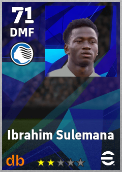 Ibrahim Sulemana eFootball player card