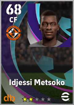 Idjessi Metsoko — CF, OVR 68, MAX 68