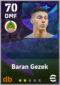 Baran Gezek eFootball player card