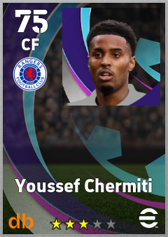 Youssef Chermiti eFootball player card