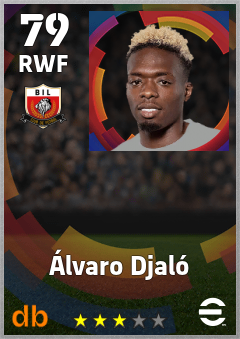 Álvaro Djaló — RWF, OVR 79, MAX 79
