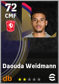 Daouda Weidmann eFootball player card