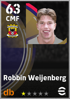 Robbin Weijenberg eFootball player card