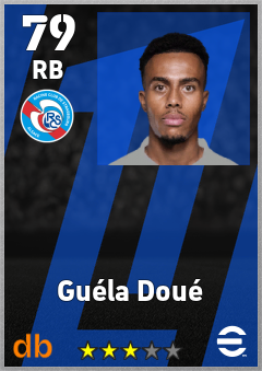 Guéla Doué eFootball player card