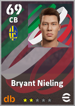 Bryant Nieling eFootball player card