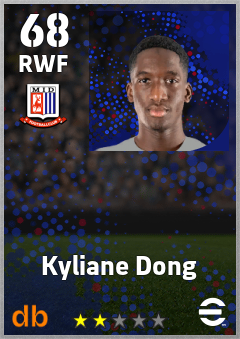 Kyliane Dong — RWF, OVR 68, MAX 68