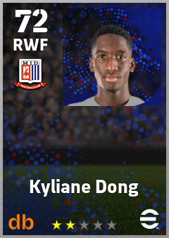 Kyliane Dong eFootball player card