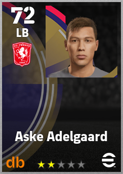 Aske Adelgaard eFootball player card