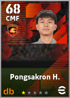 Pongsakron H. — CMF, OVR 68, MAX 68