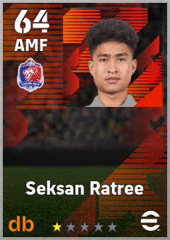 Seksan Ratree — AMF, OVR 64, MAX 64