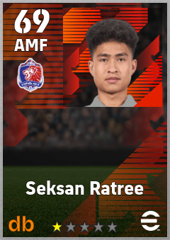 Seksan Ratree eFootball player card