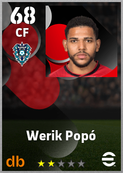 Werik Popó eFootball player card