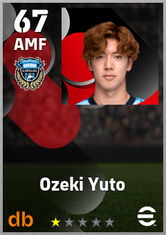 Ozeki Yuto — AMF, OVR 67, MAX 67