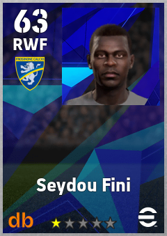 Seydou Fini — RWF, OVR 63, MAX 63