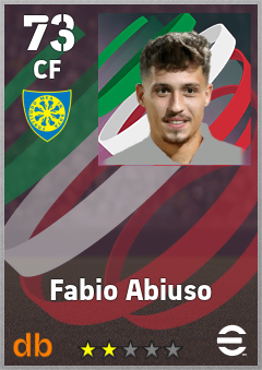 Fabio Abiuso — CF, OVR 73, MAX 73