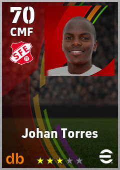 Johan Torres eFootball player card