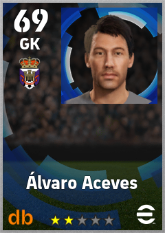 Álvaro Aceves — GK, OVR 69, MAX 69