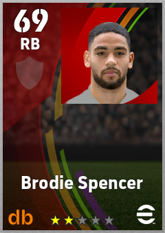 Brodie Spencer eFootball player card