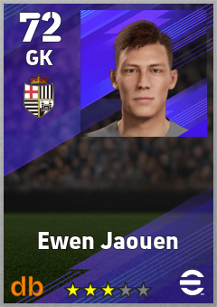 Ewen Jaouen — GK, OVR 72, MAX 72