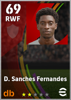 D. Sanches Fernandes eFootball player card