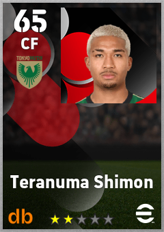 Teranuma Shimon eFootball player card