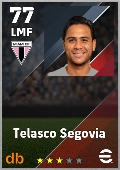 Telasco Segovia — LMF, OVR 77, MAX 77