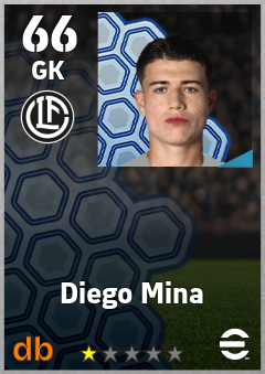 Diego Mina eFootball player card