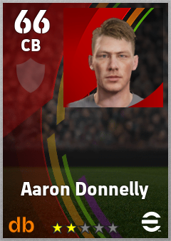 Aaron Donnelly eFootball player card