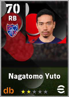 Nagatomo Yuto eFootball player card